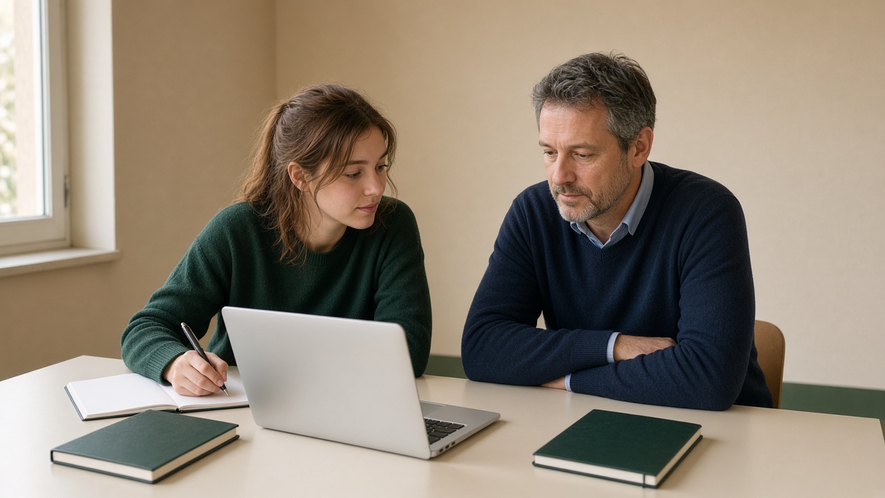 Deux stagiaires